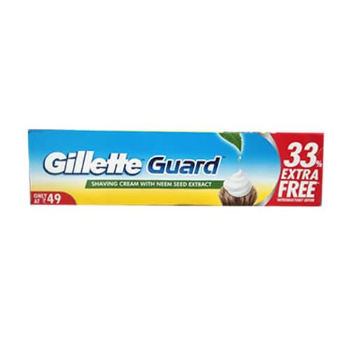GILLETTE GUARD SHAVING CREAM 125g